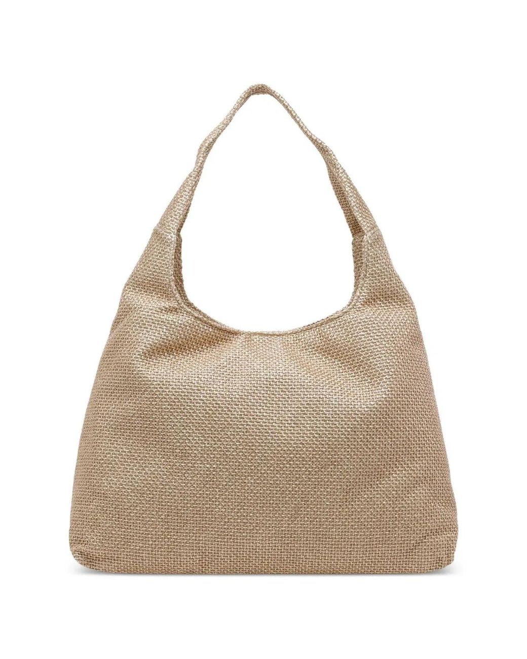 Jimmy Choo Natural Diamond Beach Hobo Handbag