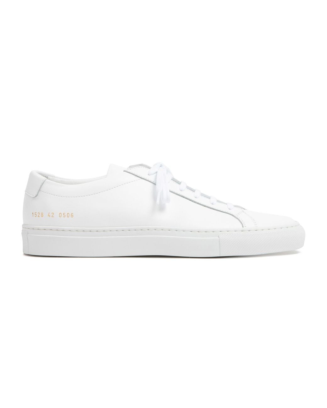 Common Projects White Casual Low-Top Sneaker For for men