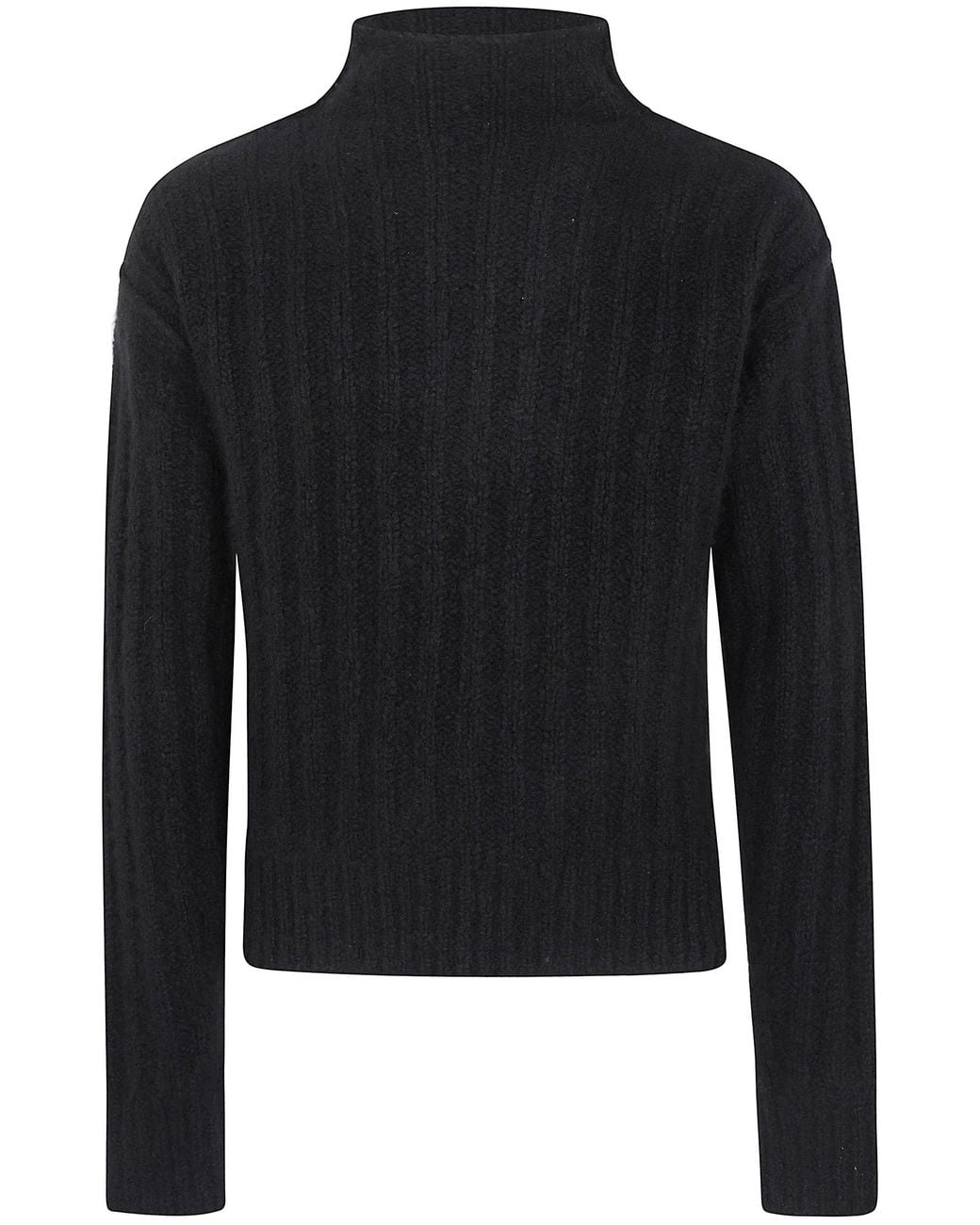 Rick Owens Black Turtle Sweater for men