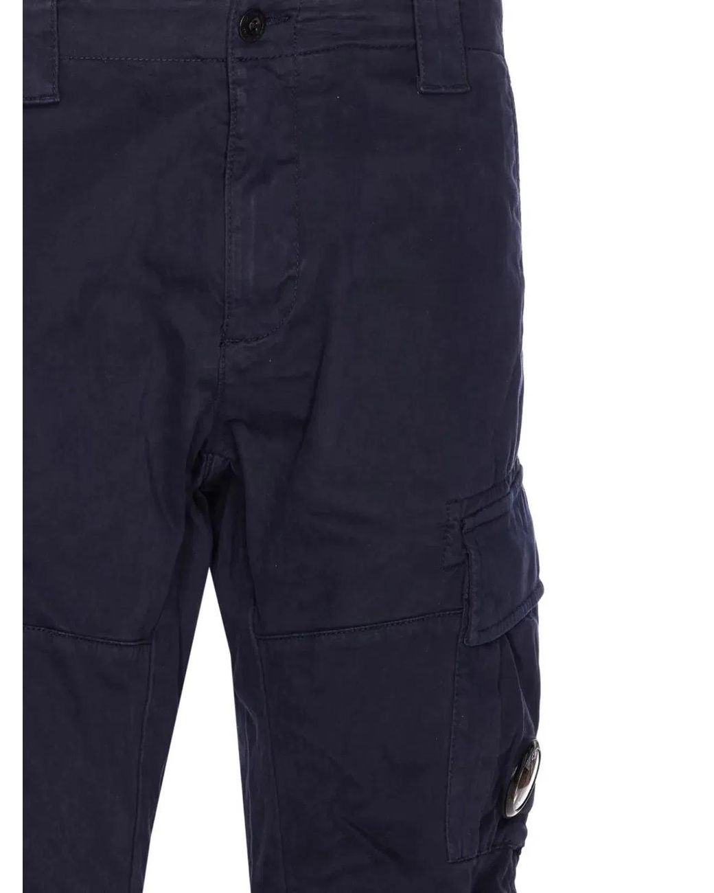 C P Company Blue C.P.Company Cargo Pant Stretch