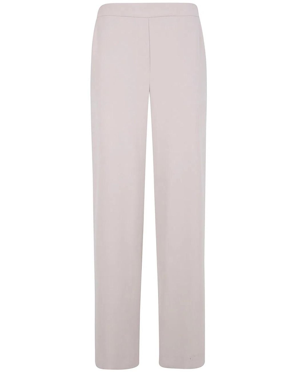 P.A.R.O.S.H. White Wide Trousers