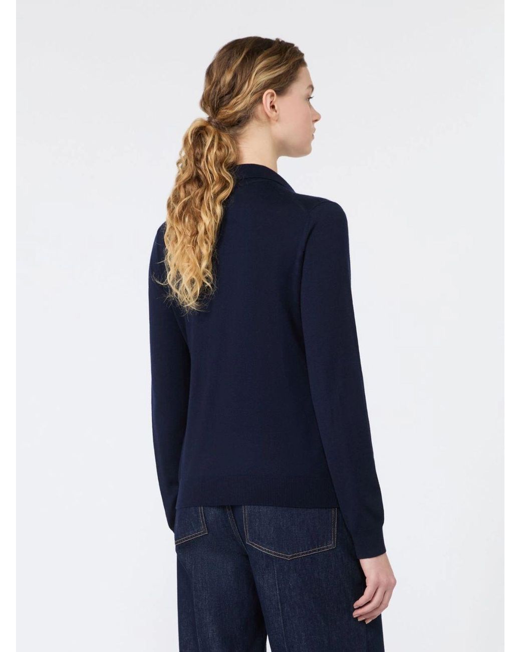 Weekend by Maxmara Blue Wkdcappa Top