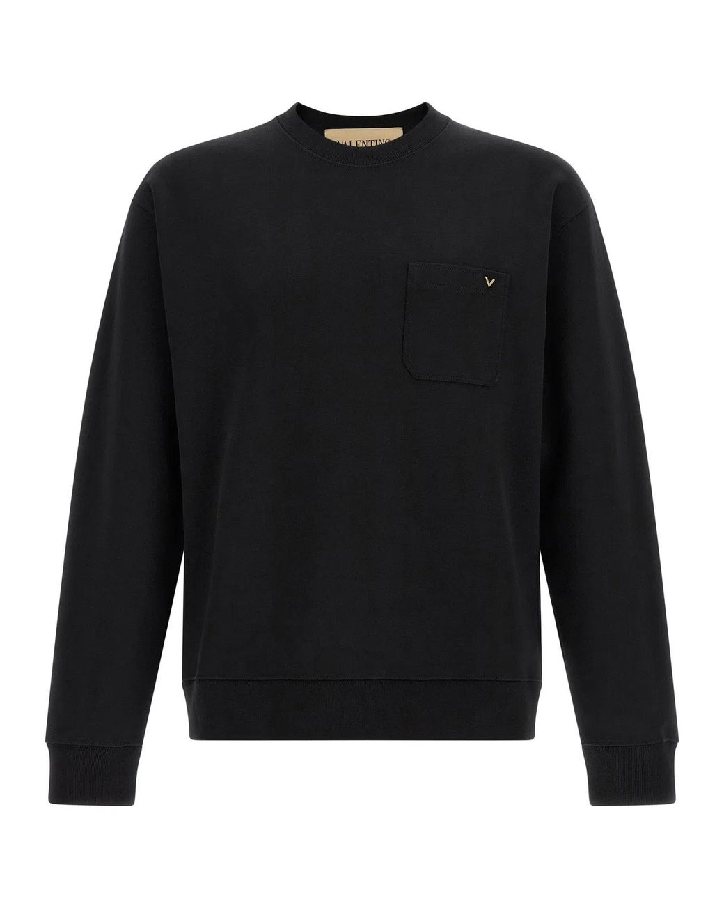 Valentino Garavani Black 'Vgold' Sweatshirt for men