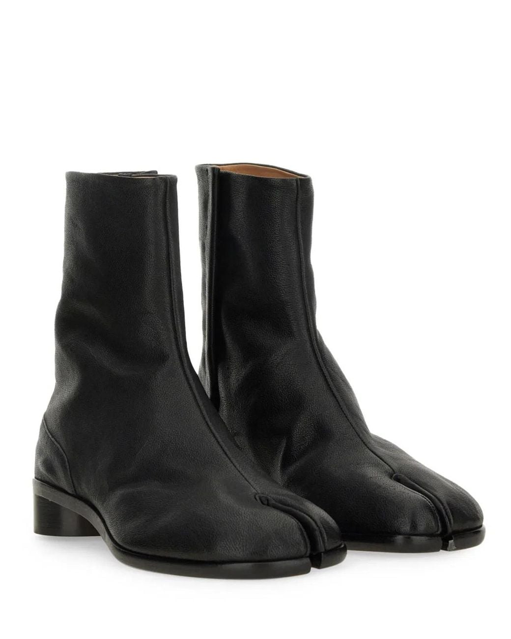 Maison Margiela Black Tabi Ankle Boot for men