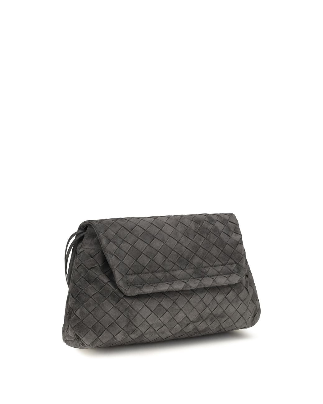 Bottega Veneta Gray Giorno Shoulder Bag