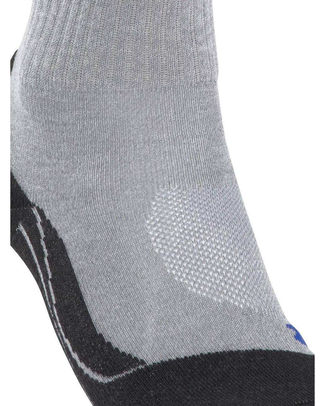 Falke Gray Tk2 Explore Cool Short Socks for men