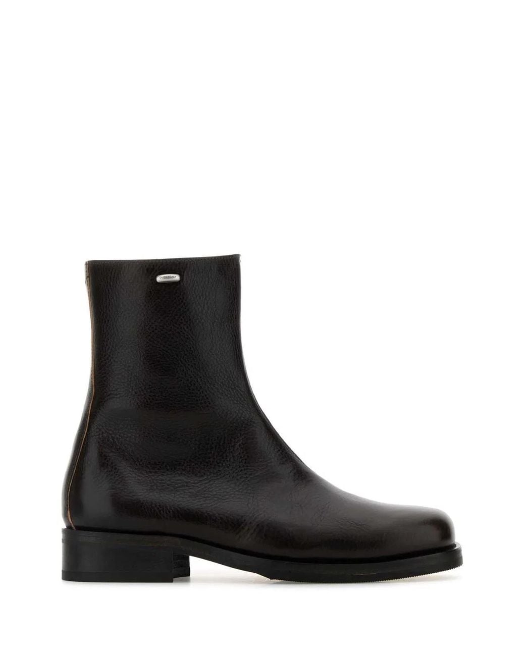 Our Legacy Black Dark Leather Camion Boots