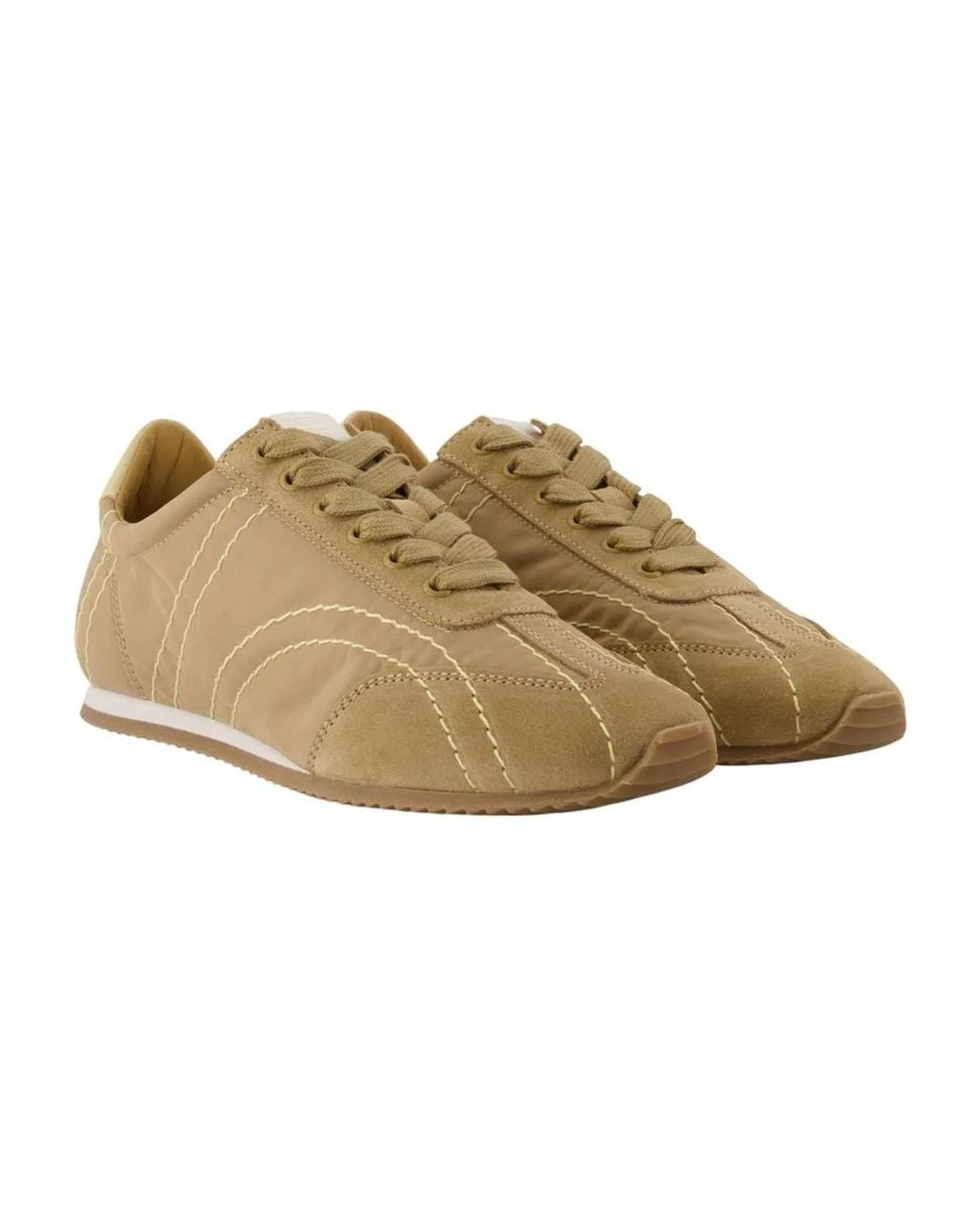 Totême Brown Flex Sneakers
