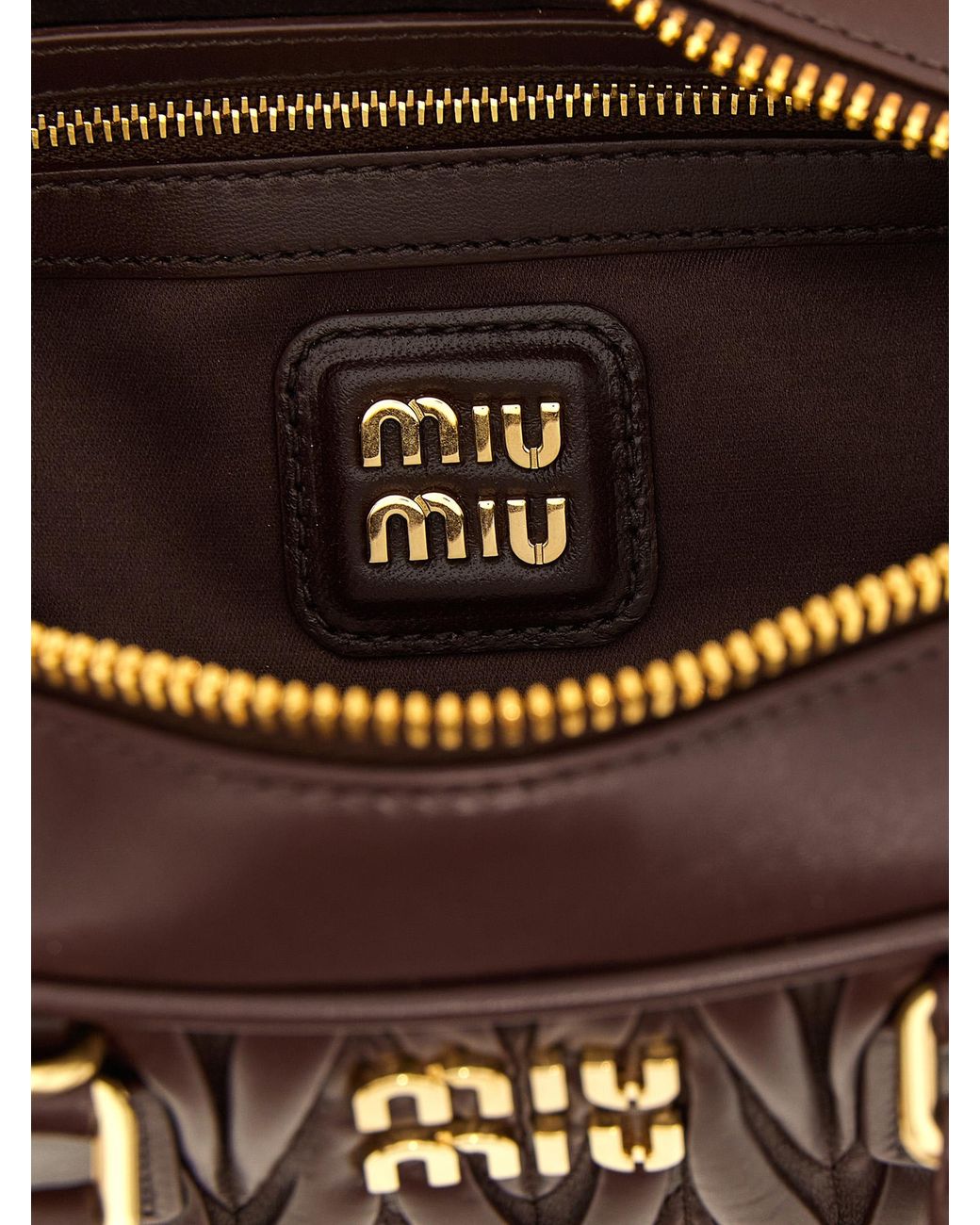 Miu Miu Brown 'Arcadie' Handbag