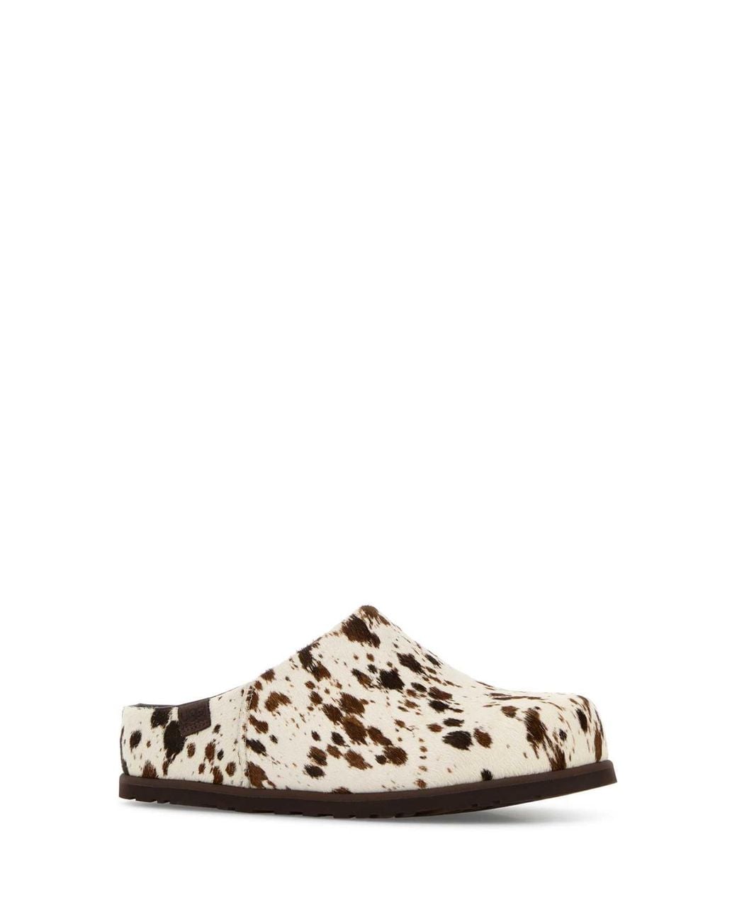 Ugg White Mini Leather Western Slippers for men