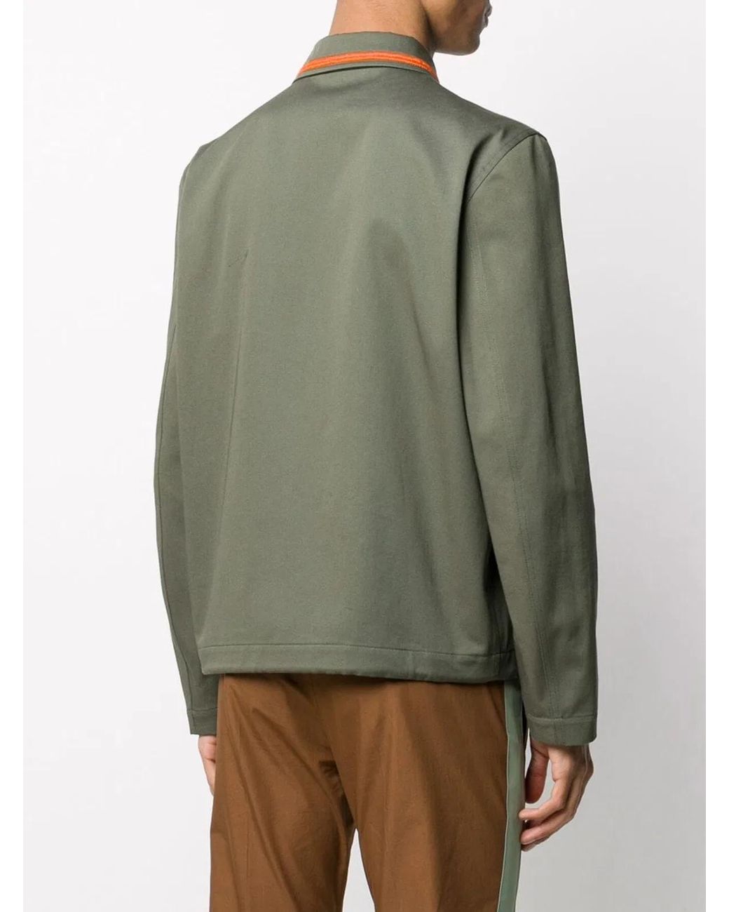 Valentino Green Embroidery Shirt for men