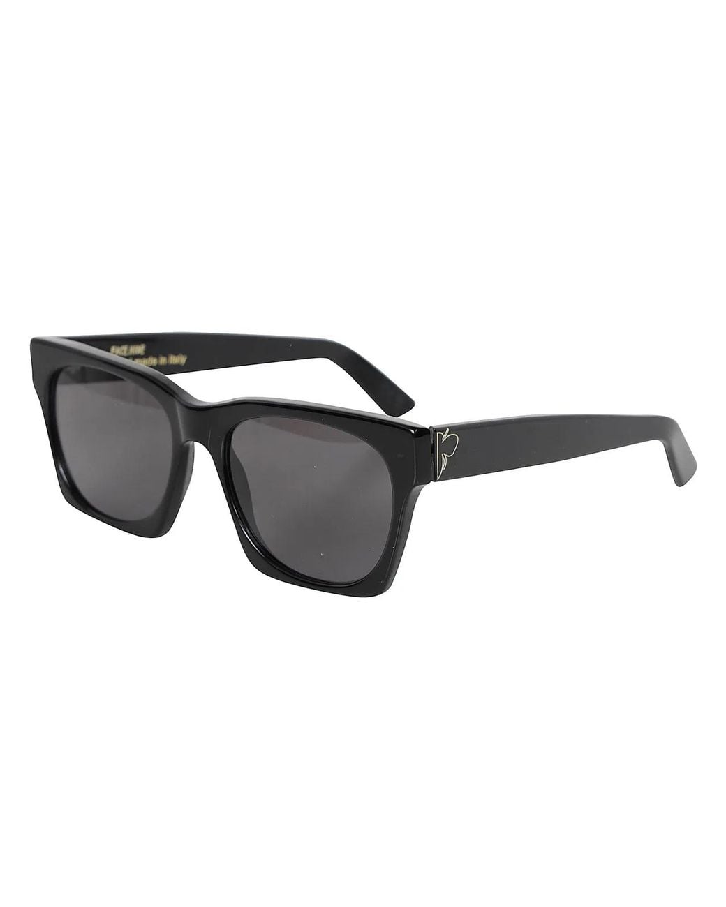 FACE HIDE Gray Multicolour Acetate Sunglasses