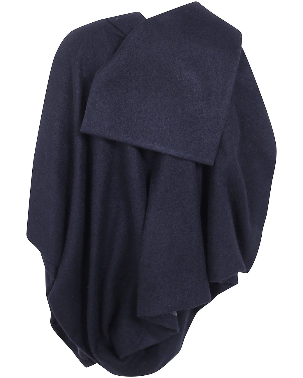 Yohji Yamamoto Blue Sailor Collar Coat