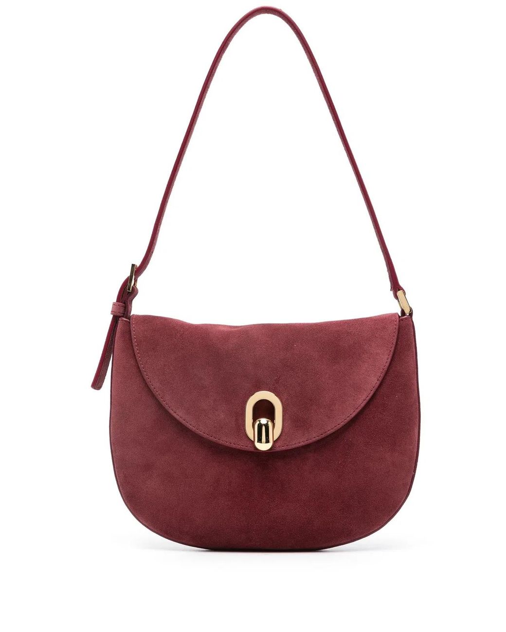 SAVETTE Purple Small Tondo Hobo