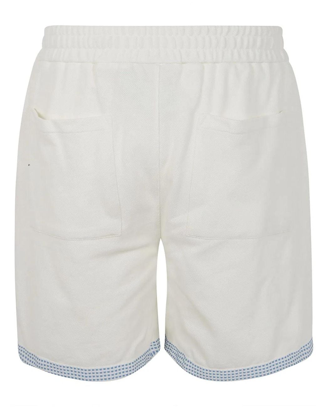 Drole de Monsieur White Le Short Piqué for men