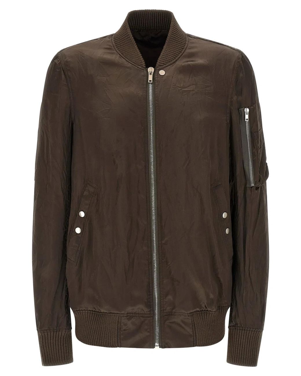 Rick Owens Brown Copper Bomber Clothing for men