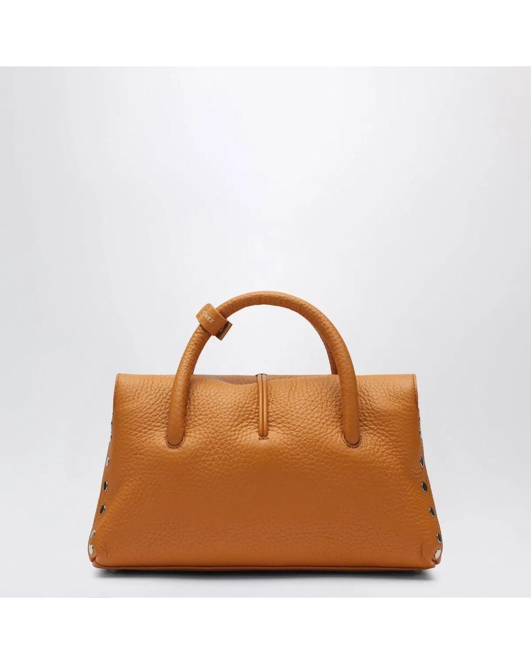 Zanellato Brown Dotta Centauro Small Tote Bag