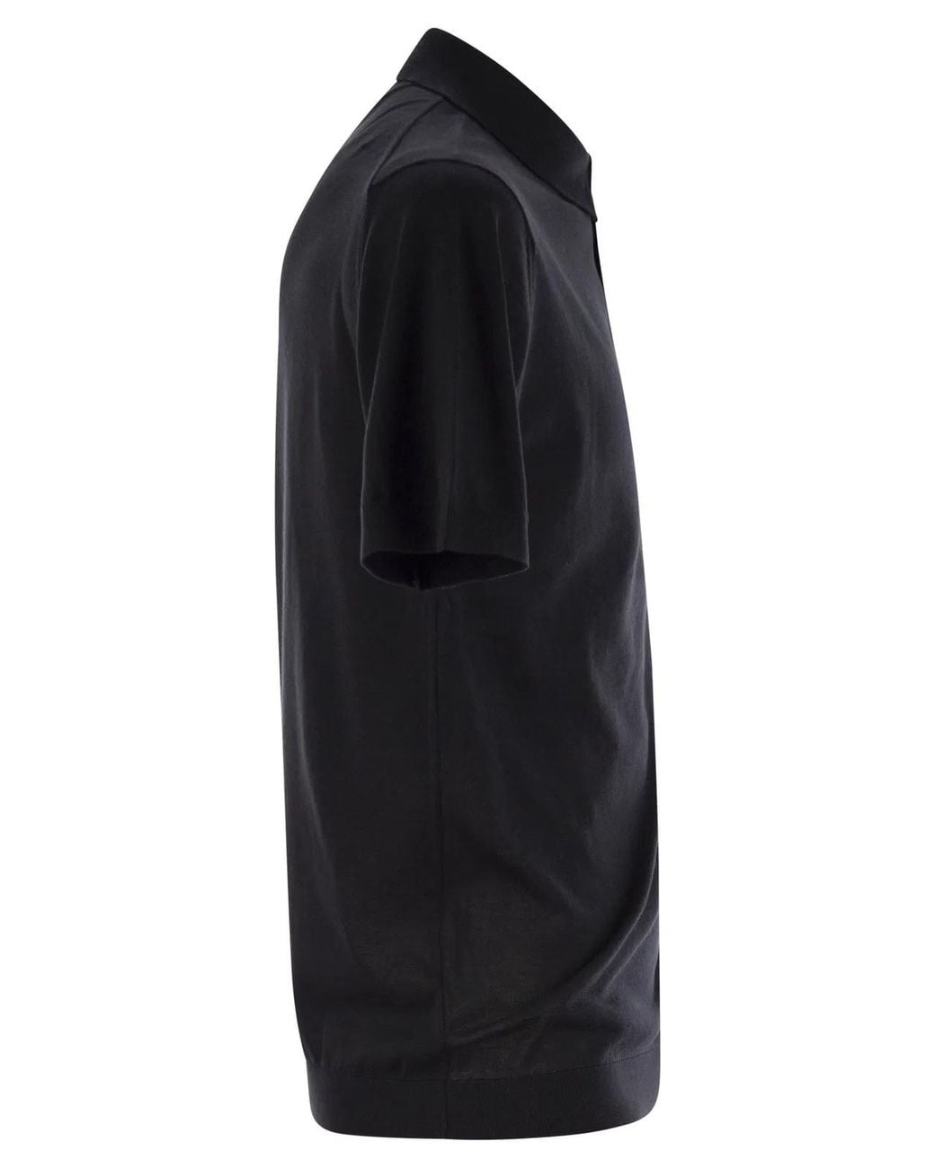 John Smedley Black Adrian for men