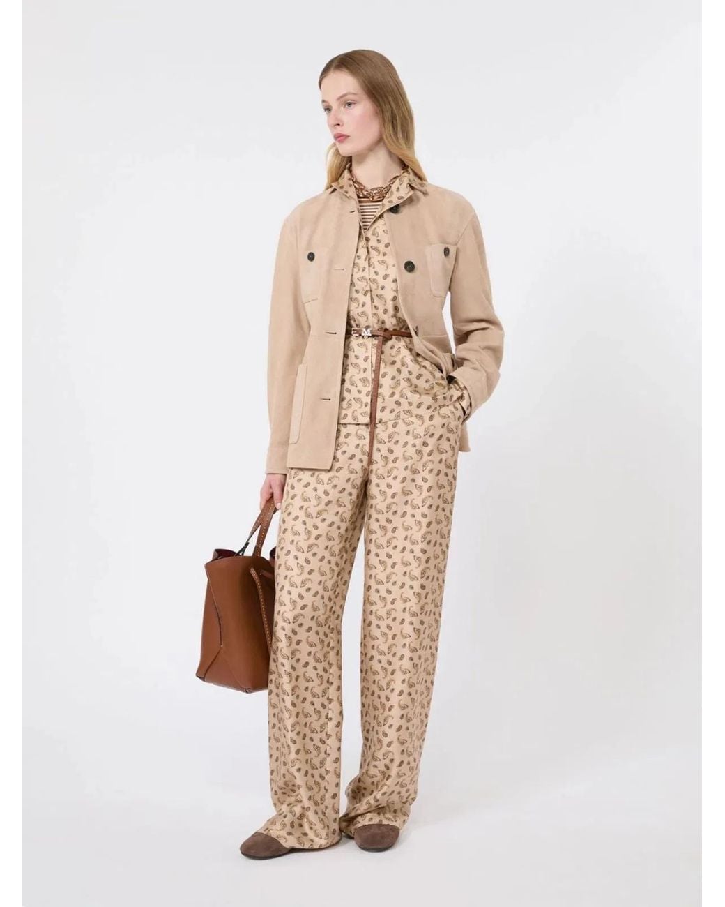 Max Mara White Mstudente Jacket