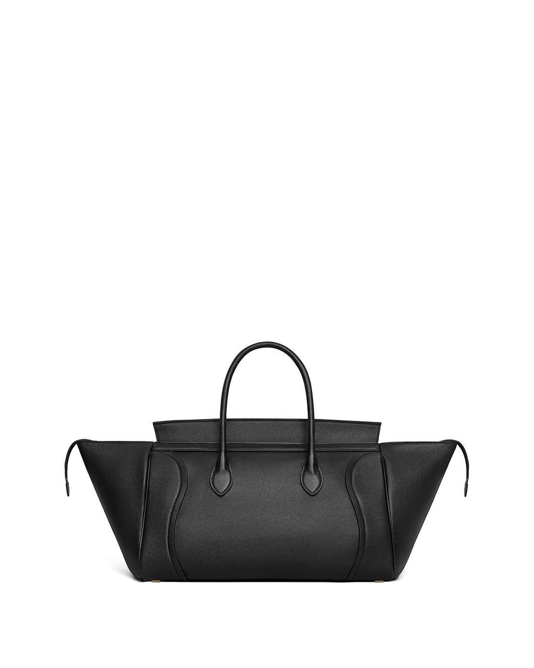 Céline Black Luggage Medium Leather Tote
