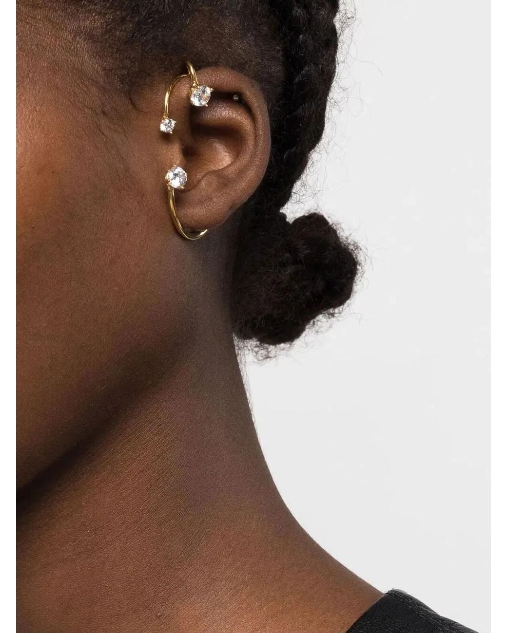 Panconesi Metallic "Three Point" Ear Cuff