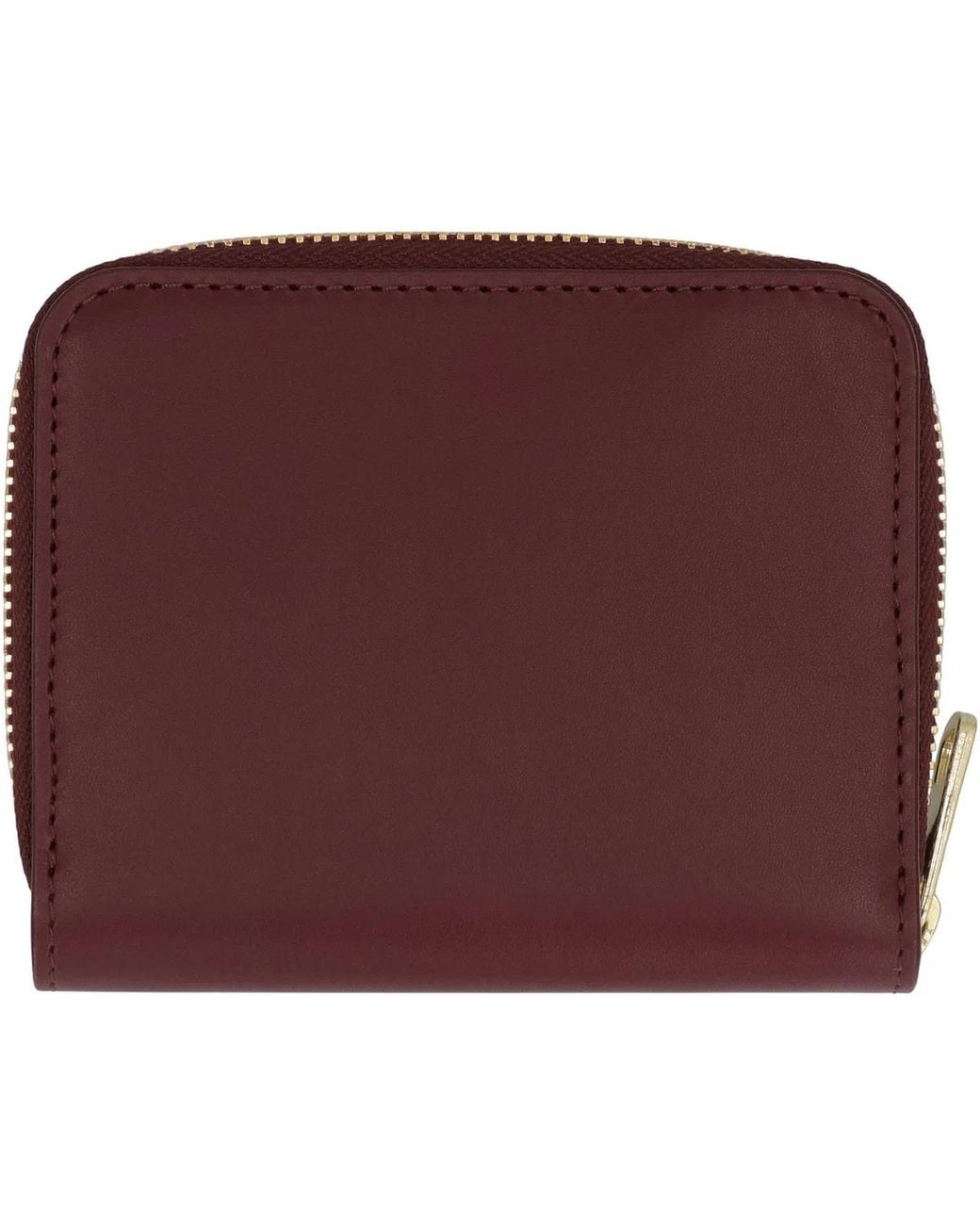 A.P.C. Purple Leather Wallet