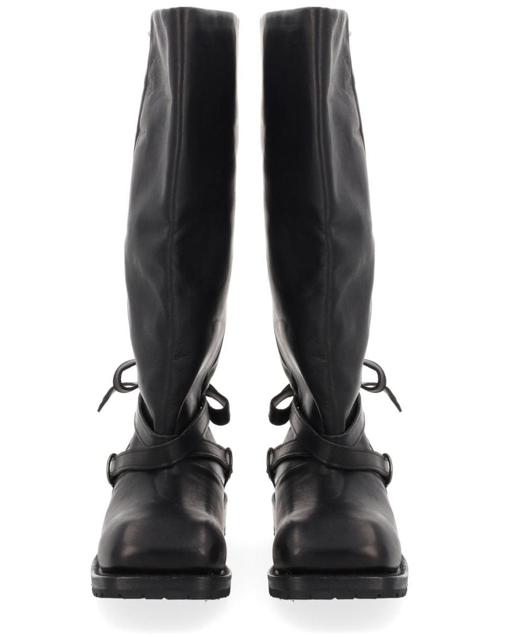 Our Legacy Black High Engine Boots