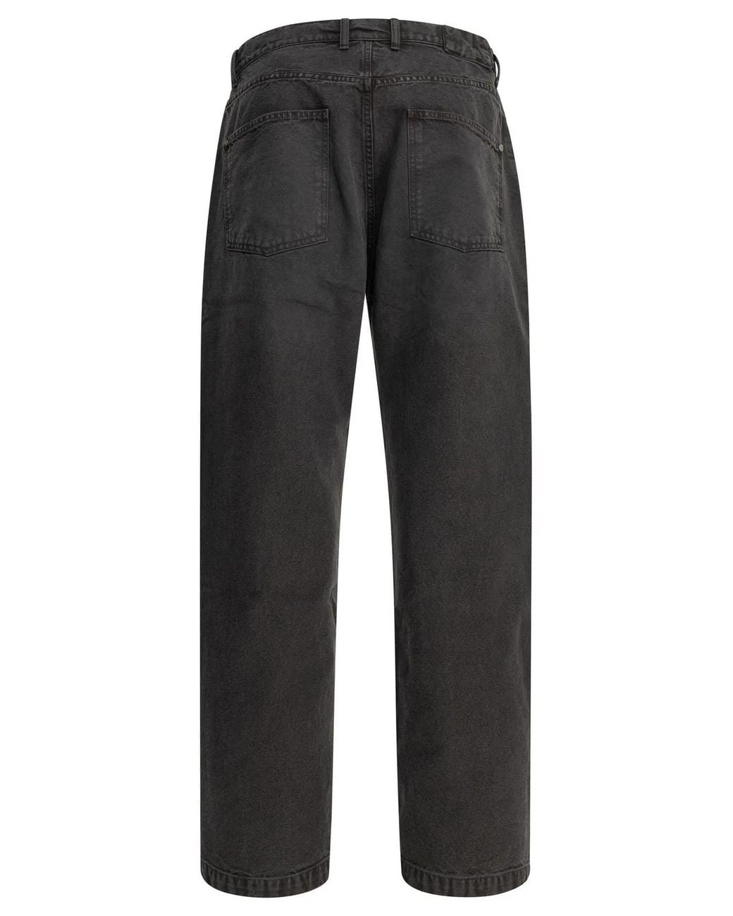 mfpen Gray "Double Knee" Straight Leg Jeans for men