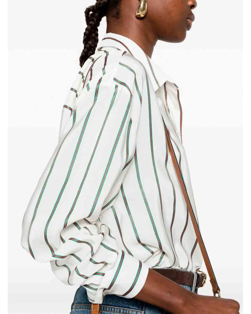 Gucci White 'Web' Shirt