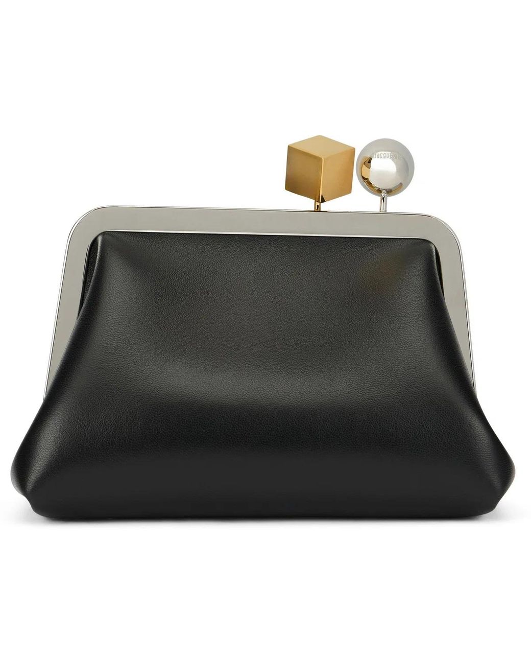 Jacquemus Black Leather Berlingot Bag