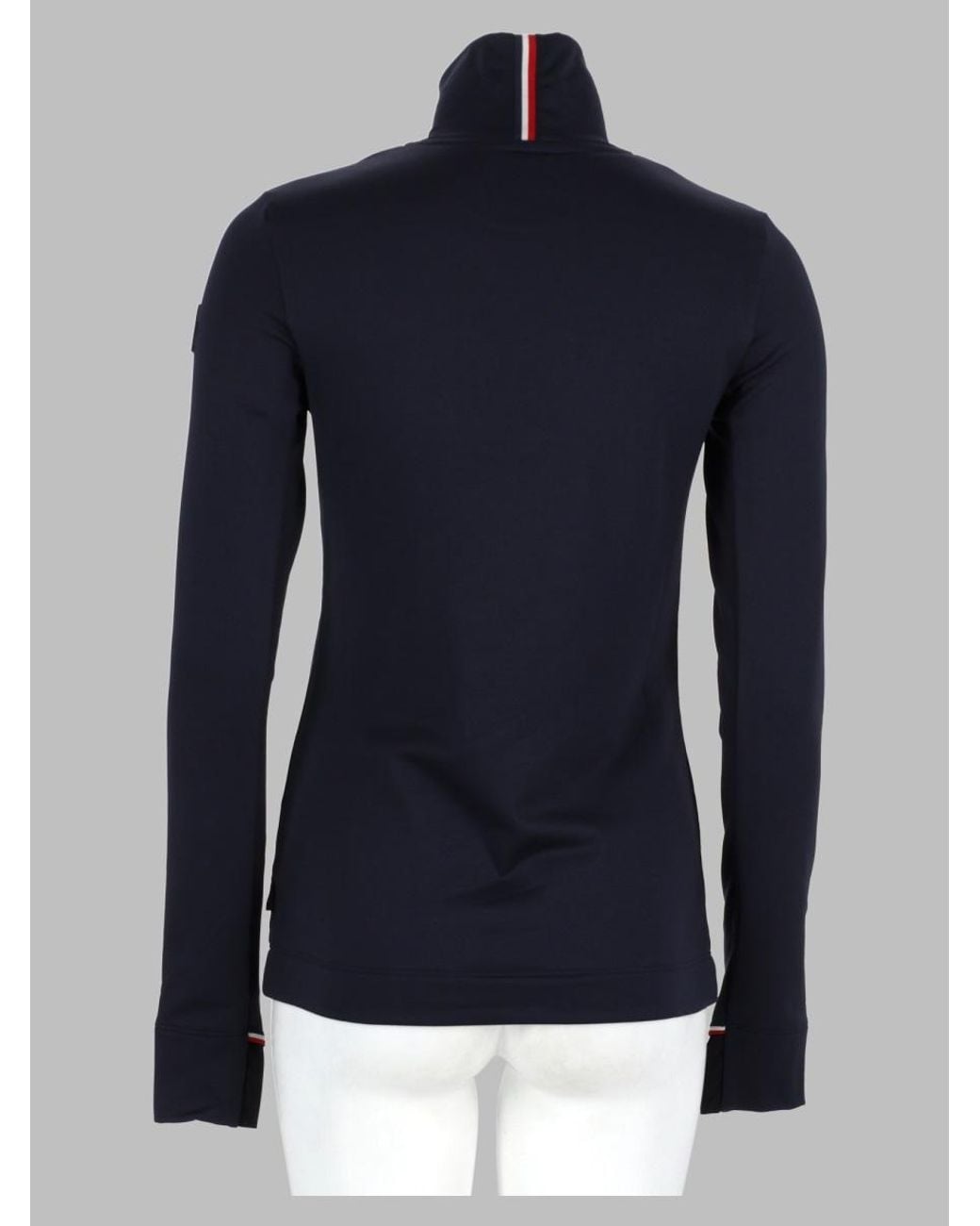Moncler Blue Grenoble High-Stretch Mini Top