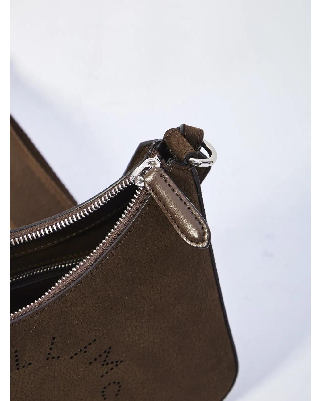 Stella McCartney Brown Stella Logo Crossbody Bag