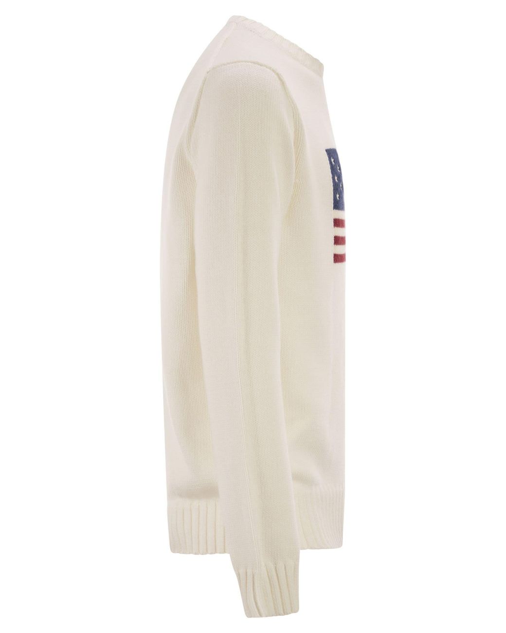 Polo Ralph Lauren Iconic Flag Shirt in White for Men | Lyst