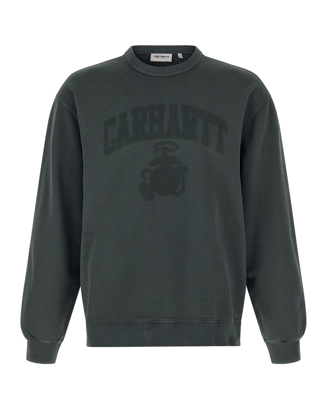 Carhartt Gray 'Faded Pond Corps' Sweatshirt for men
