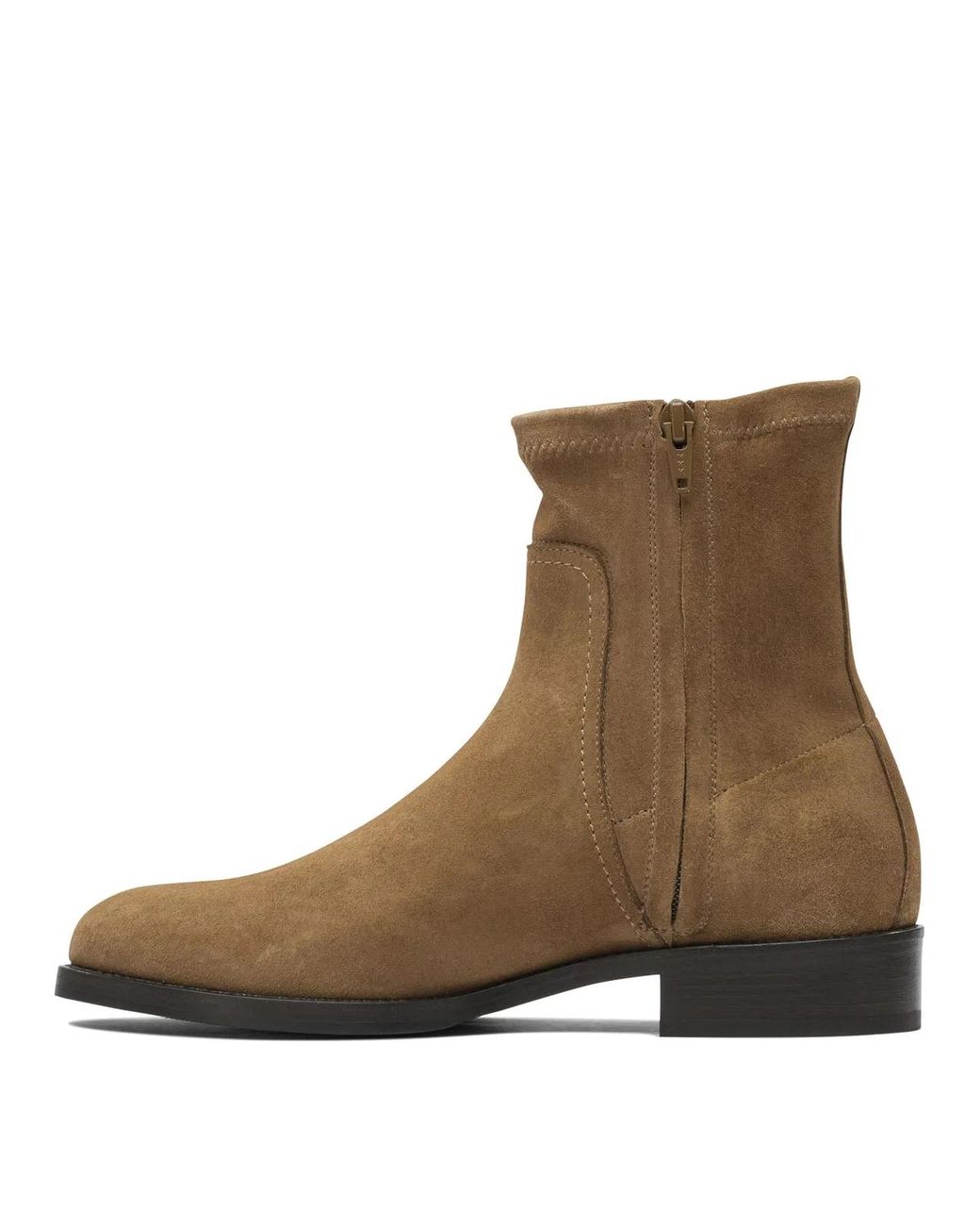 MARETTO® Brown Leather Ankle Boots