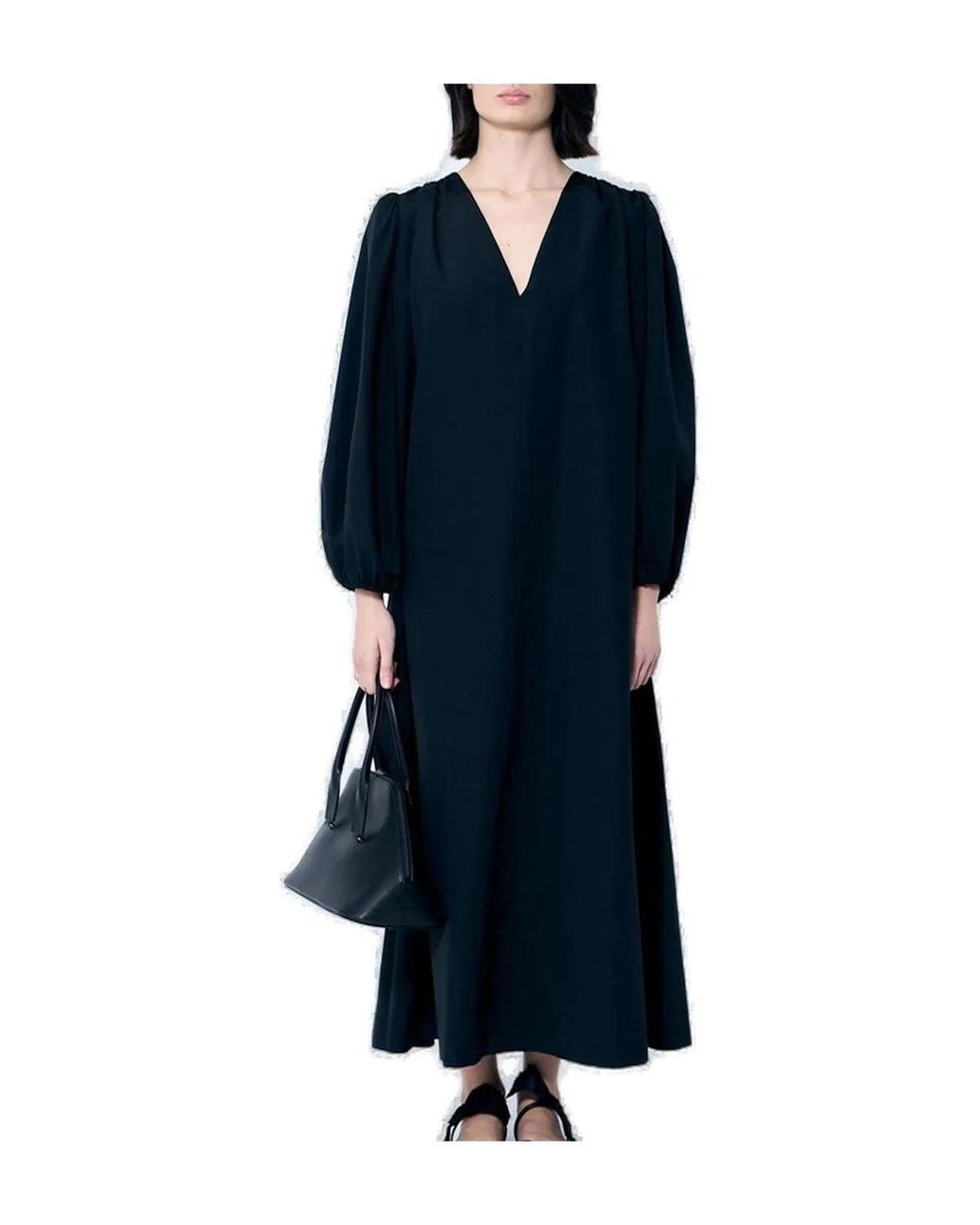 The Row Blue Beauvoir Dress