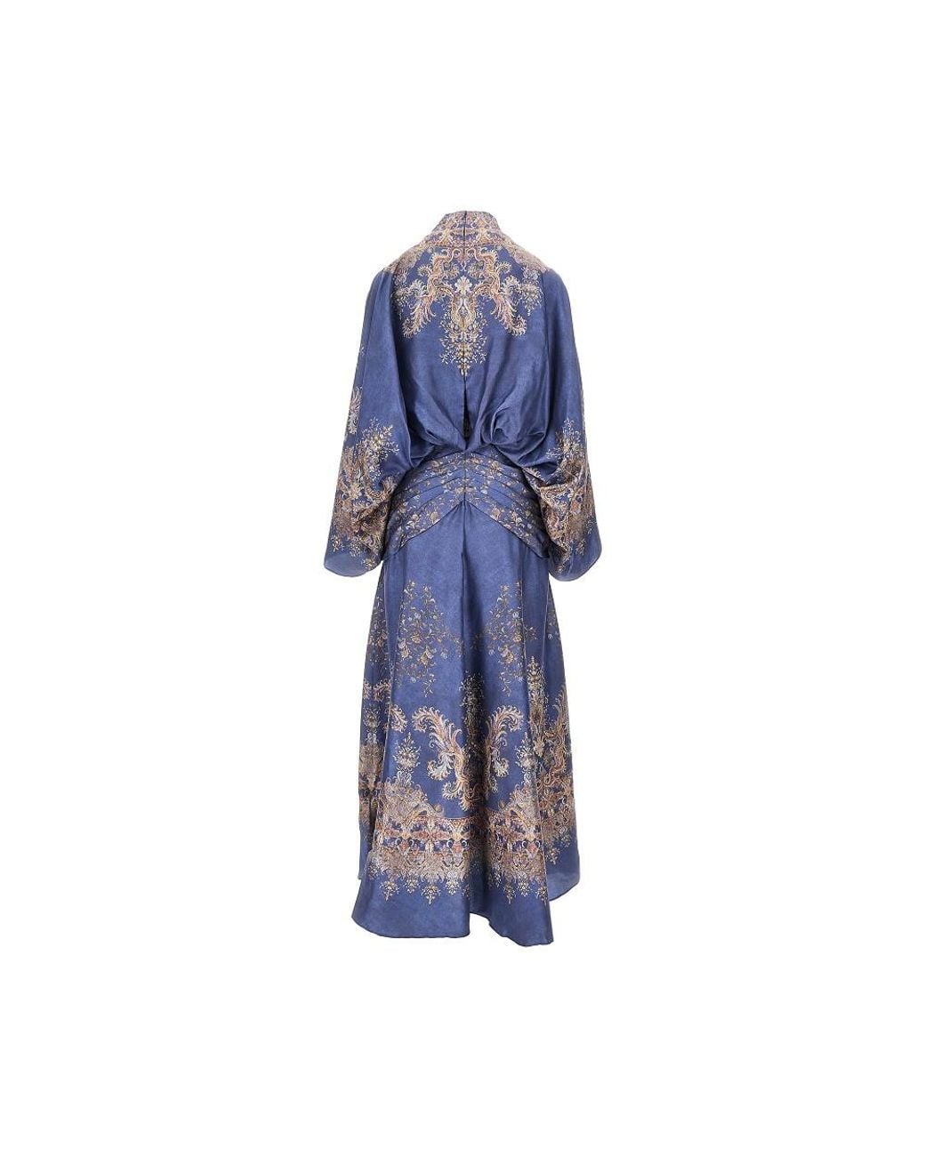 Zimmermann Blue Valiant Silk Dress