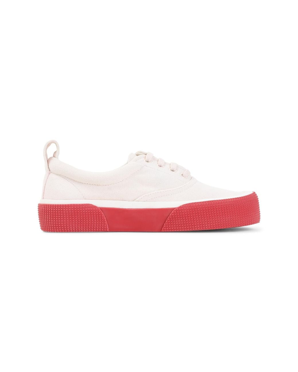 Phoebe Philo Red Plimsole Sneakers