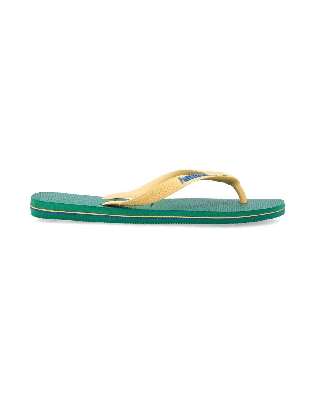 Havaianas Green Brasil Logo Flip-Flops