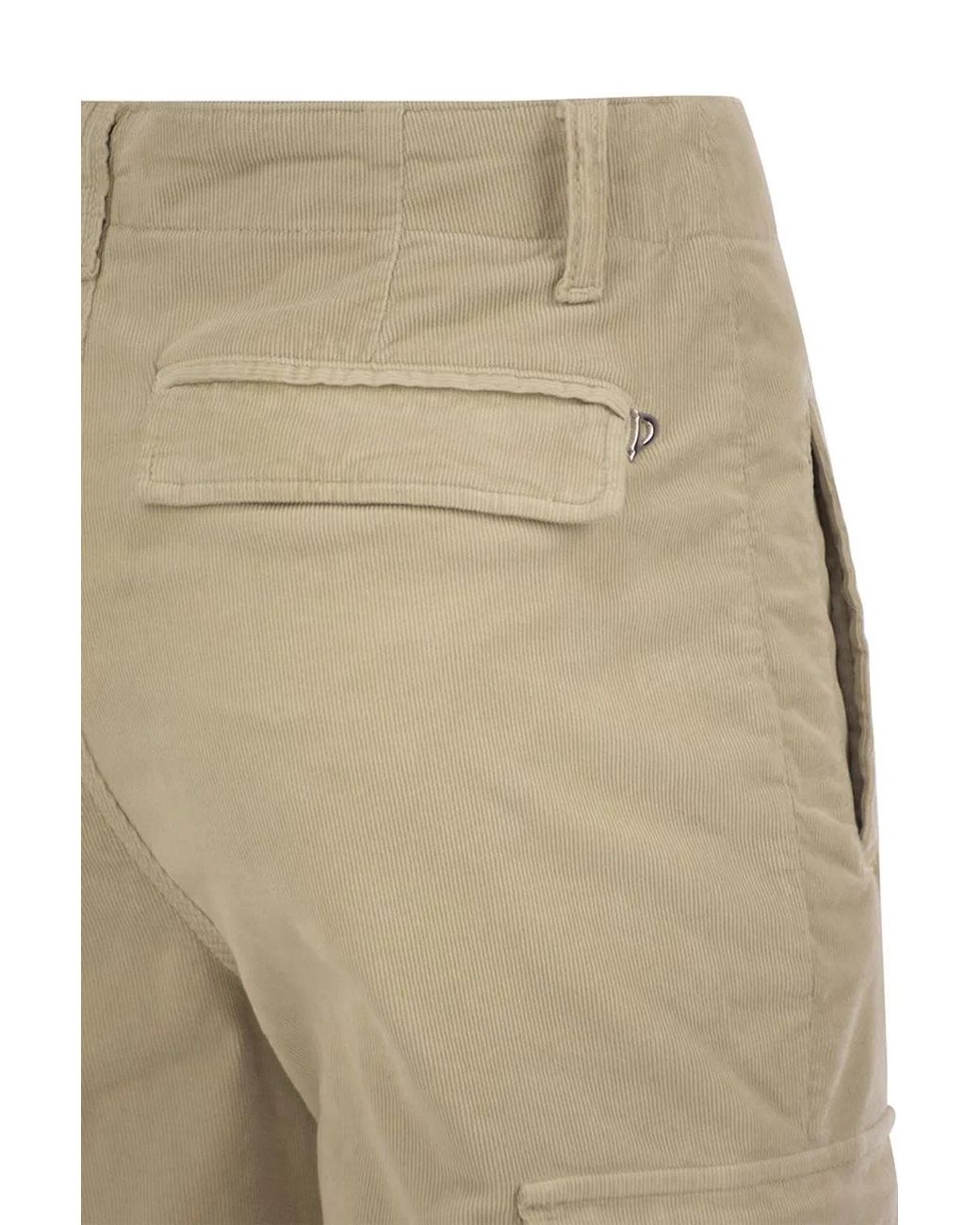 Dondup Natural Velvet Cargo Pants