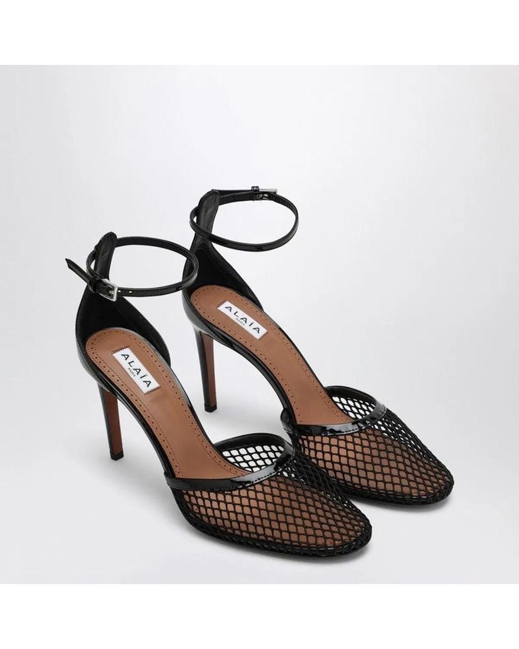 Alaïa Black Alaia High Mesh Pumps