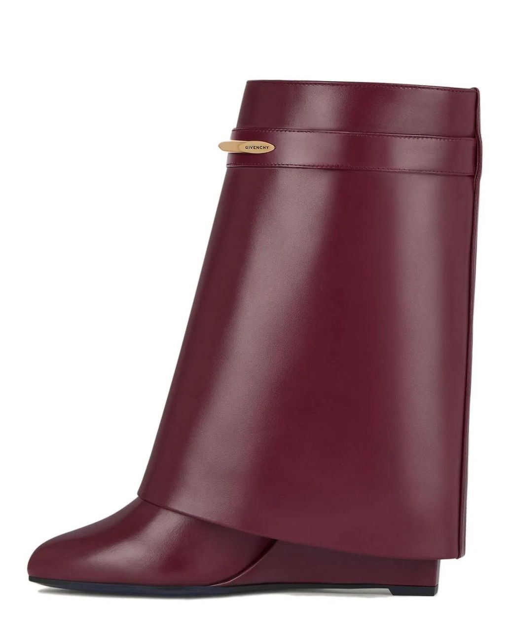 Givenchy Purple Shark Pinch Ankle Boots