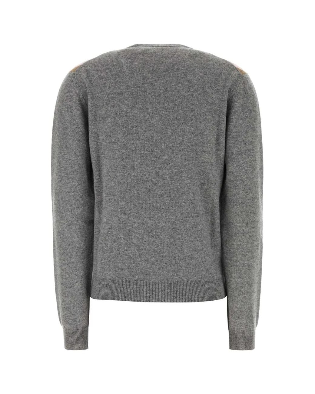 Prada Gray Cashmere Sweater