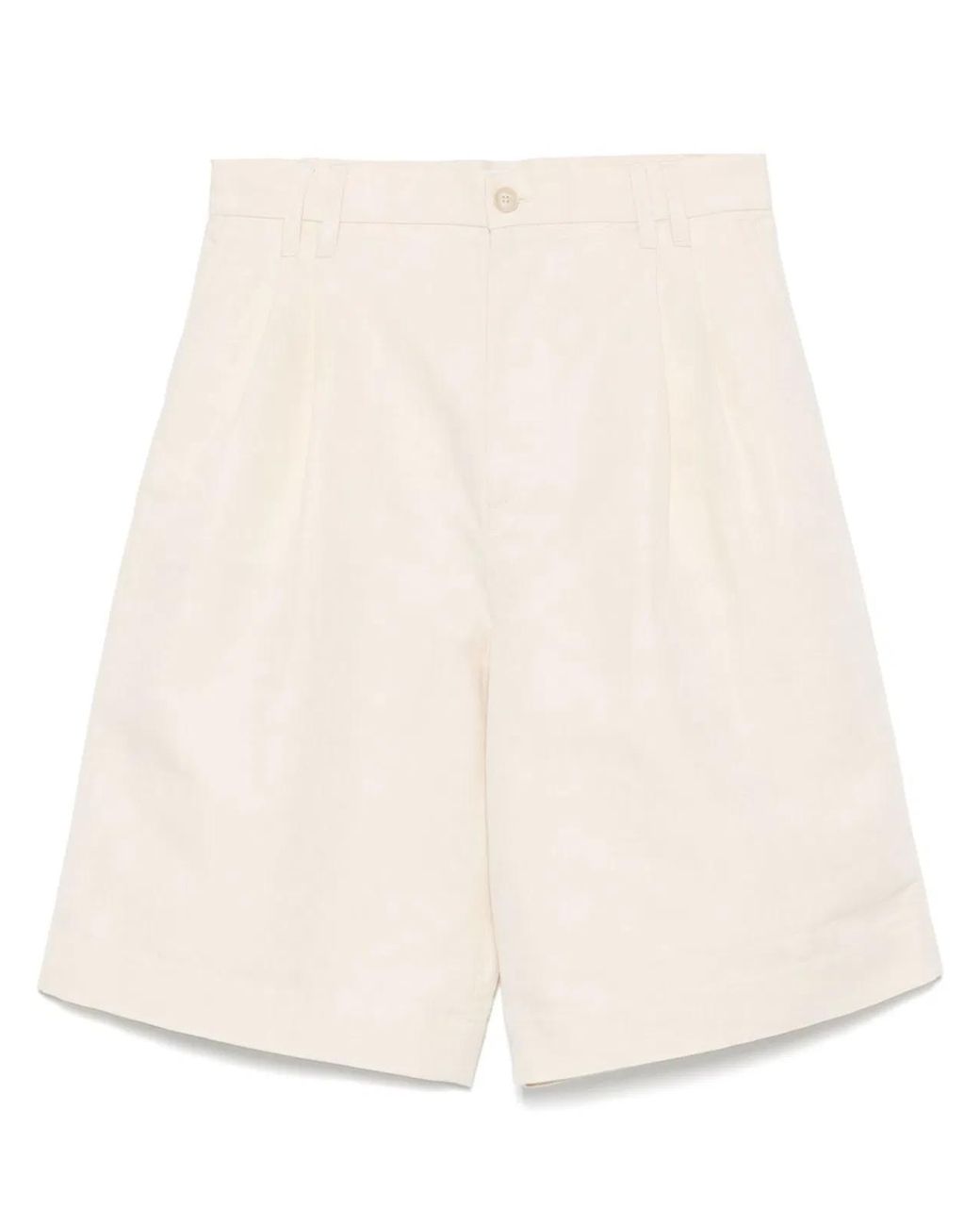 Filippa K Natural Linen And Cotton Blend Shorts