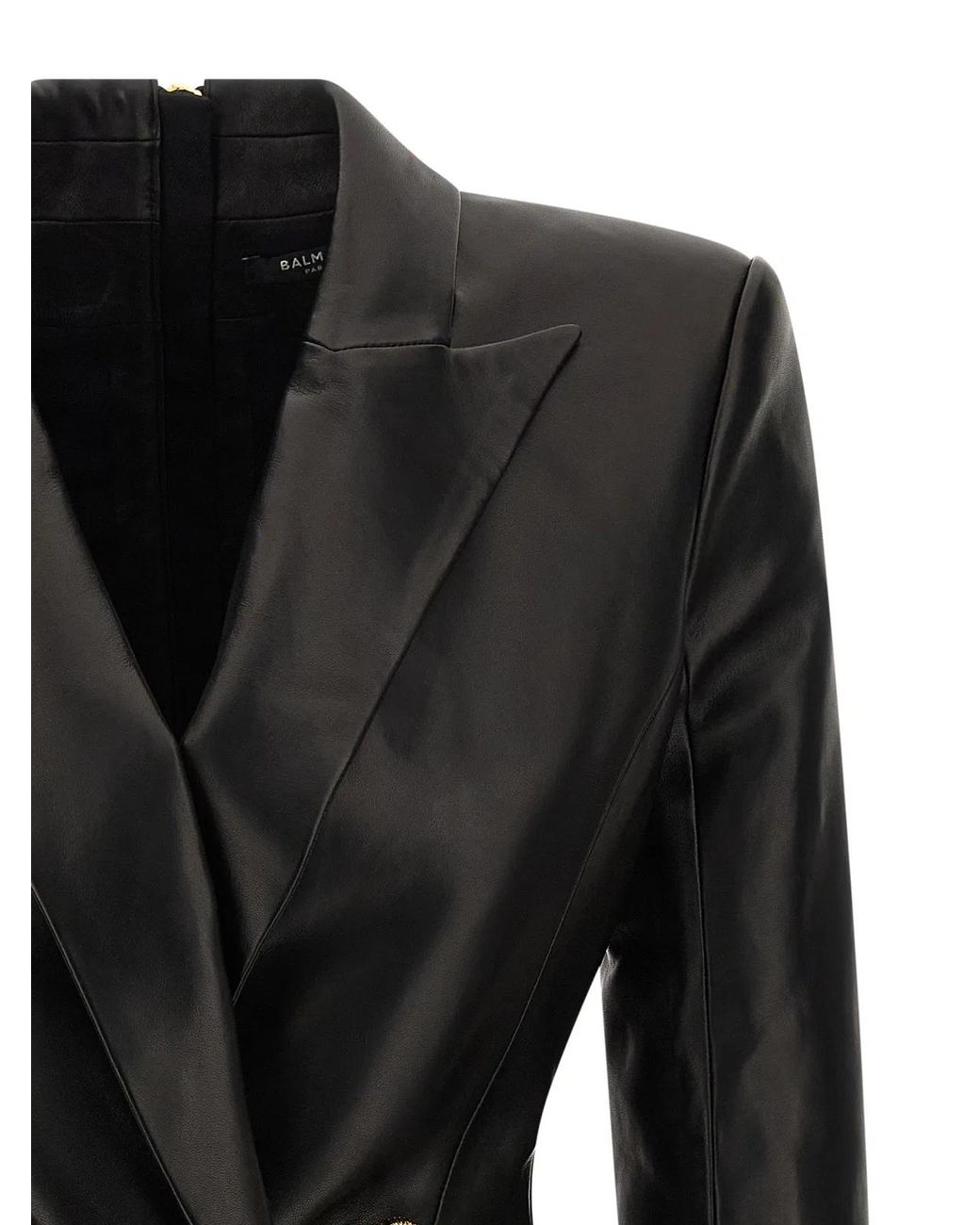 Balmain Black Blazer Dress