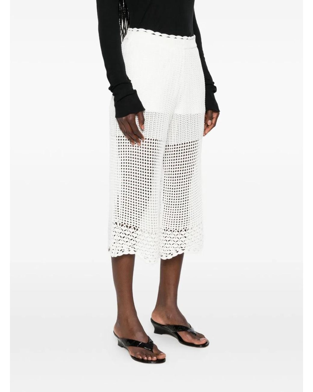 IRO White Midi Skirt