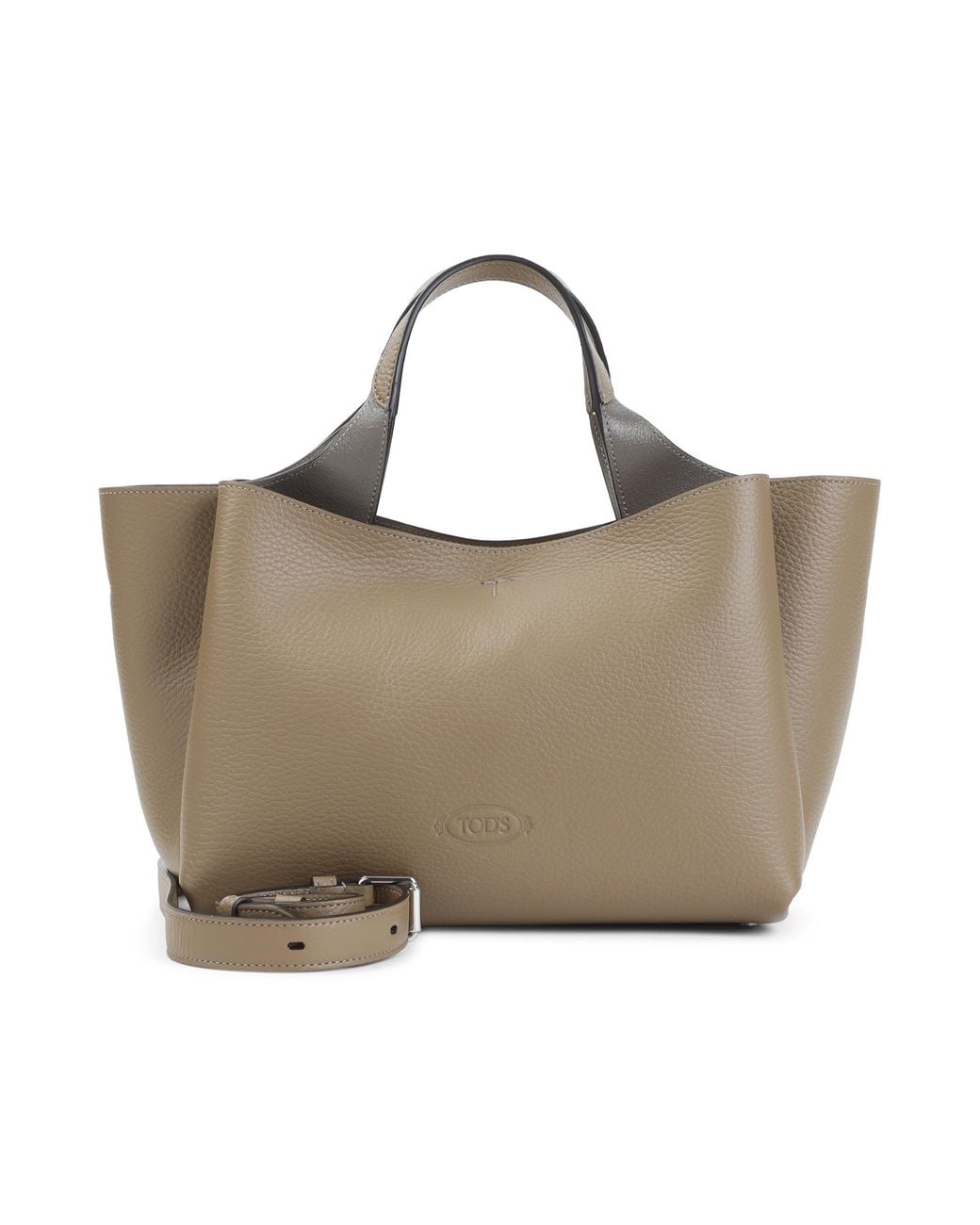 Tod's Natural Cappuccino Argilla Apa Mini Bag