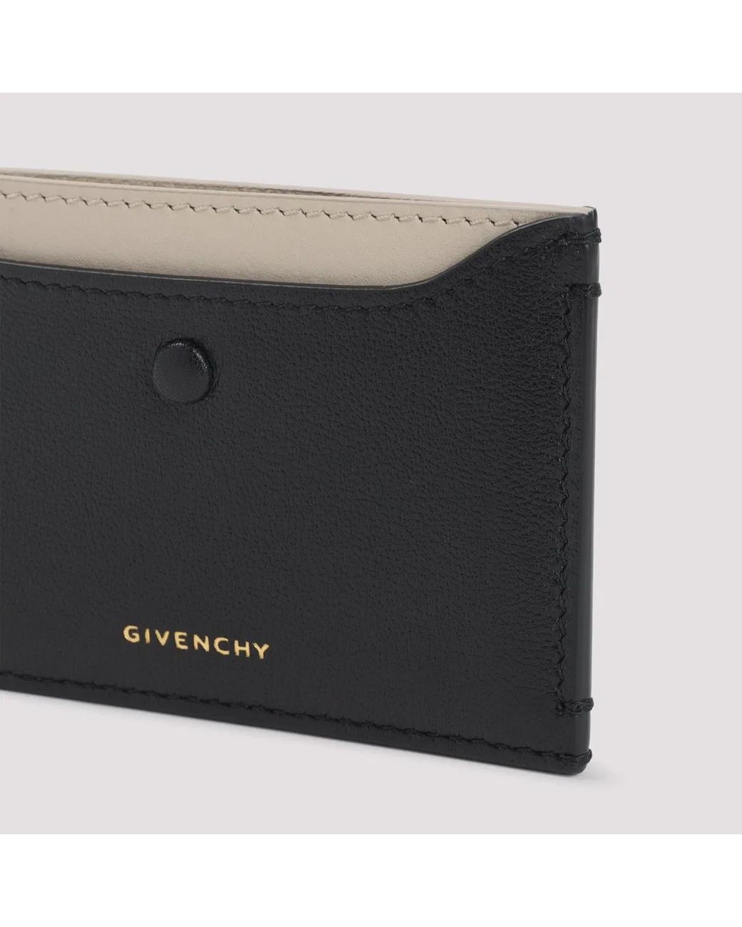 Givenchy Black Shiny Leather Day Cardholder