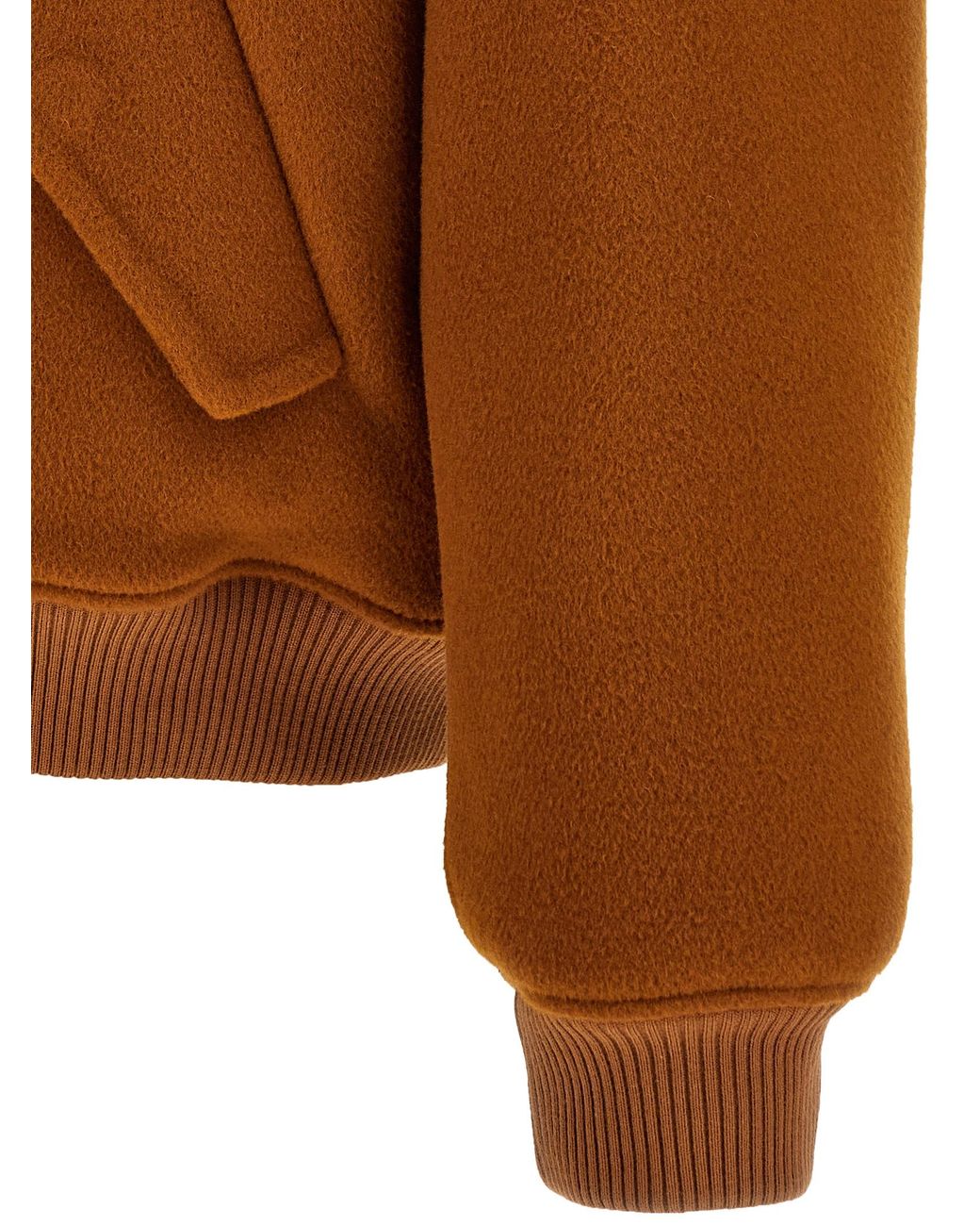 Valentino Garavani Brown 'Vlogo' Bomber Jacket for men