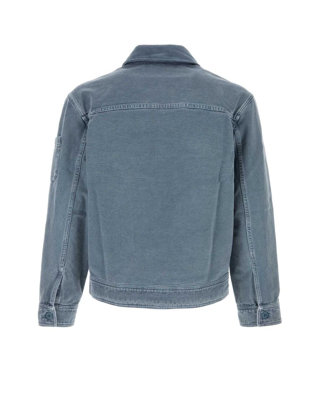 A.P.C. Blue Blouson Alexis for men
